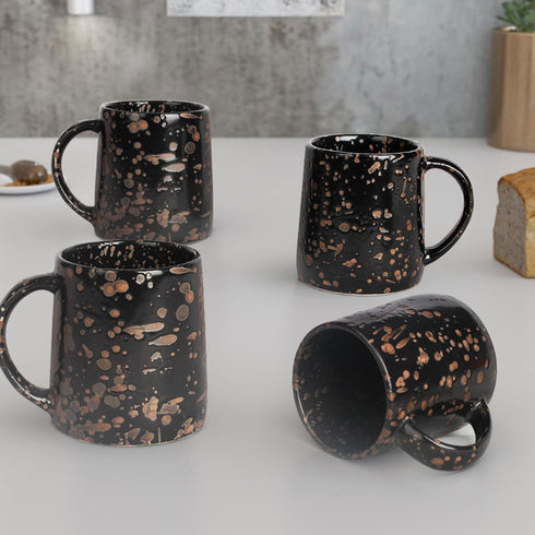 Speckle Ceramic Coffee Mug - Brown(Set of 6) - The Earth Store - Mug Set